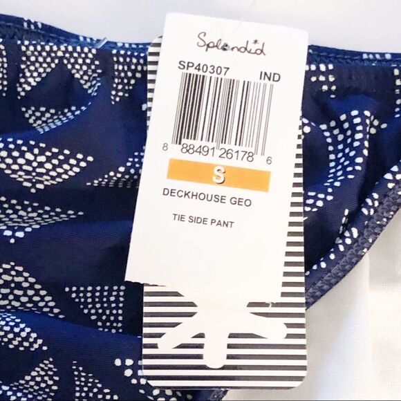 Splendid NWT Deckhouse Geo bikini bottom, small - Picture 2 of 8